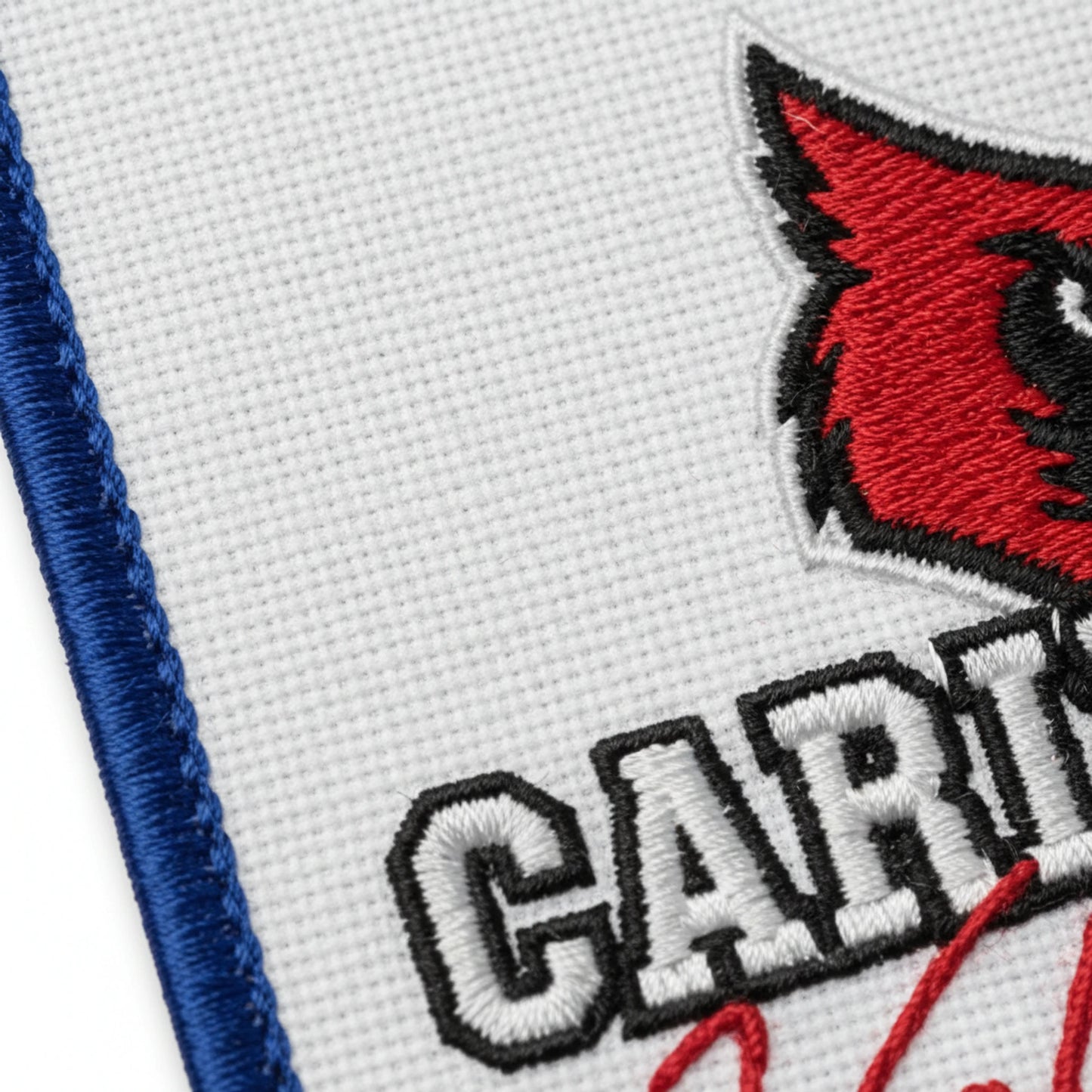 Détail broderie patch CARDINALS Volleyball