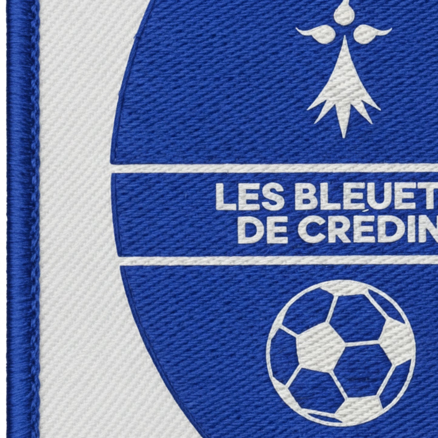 Collection patchs brodés Football