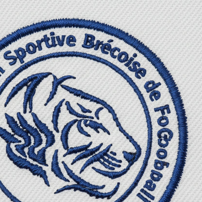 Détail broderie patch A. S. BRANCOS DE CRETEIL