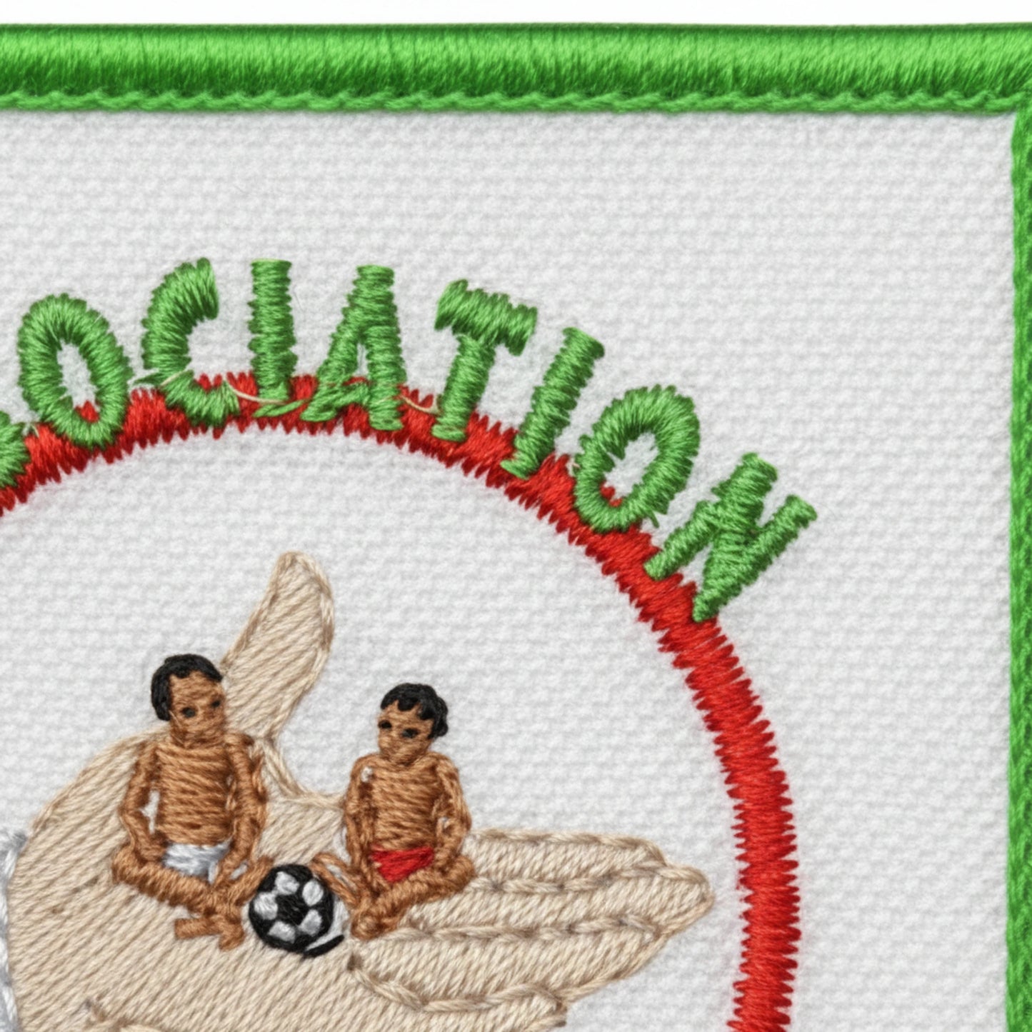 Collection patchs brodés Football