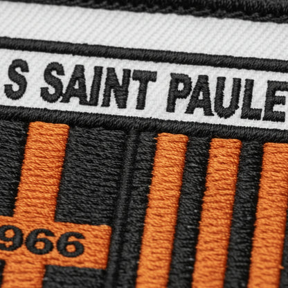 Détail broderie patch A.S. ST PAULET