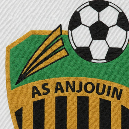 Détail broderie patch A.S. ANJOUIN
