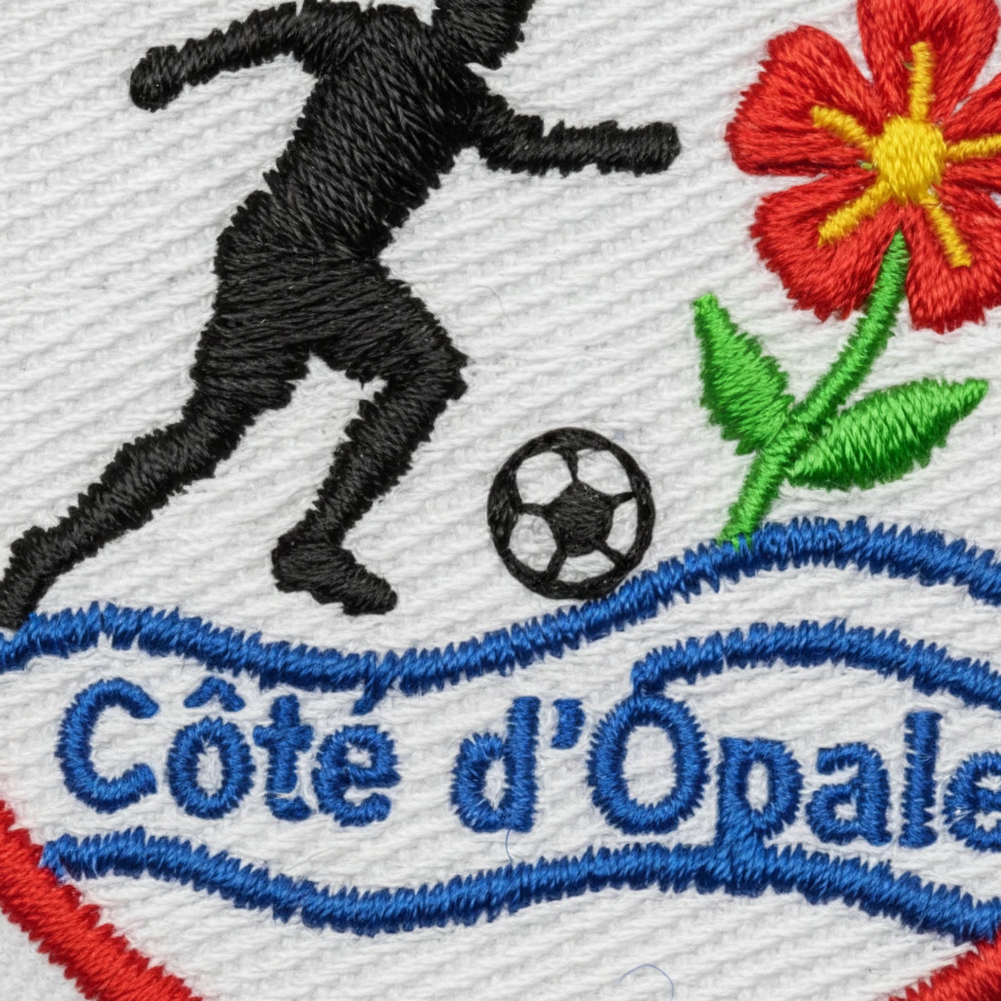 Collection patchs brodés Football