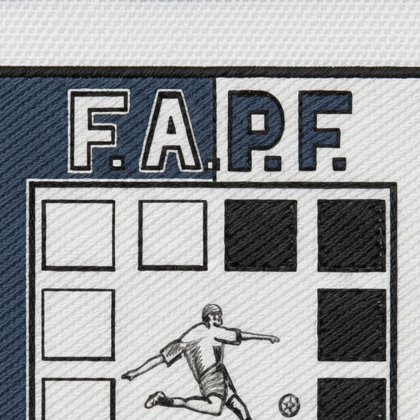 Collection patchs brodés Football