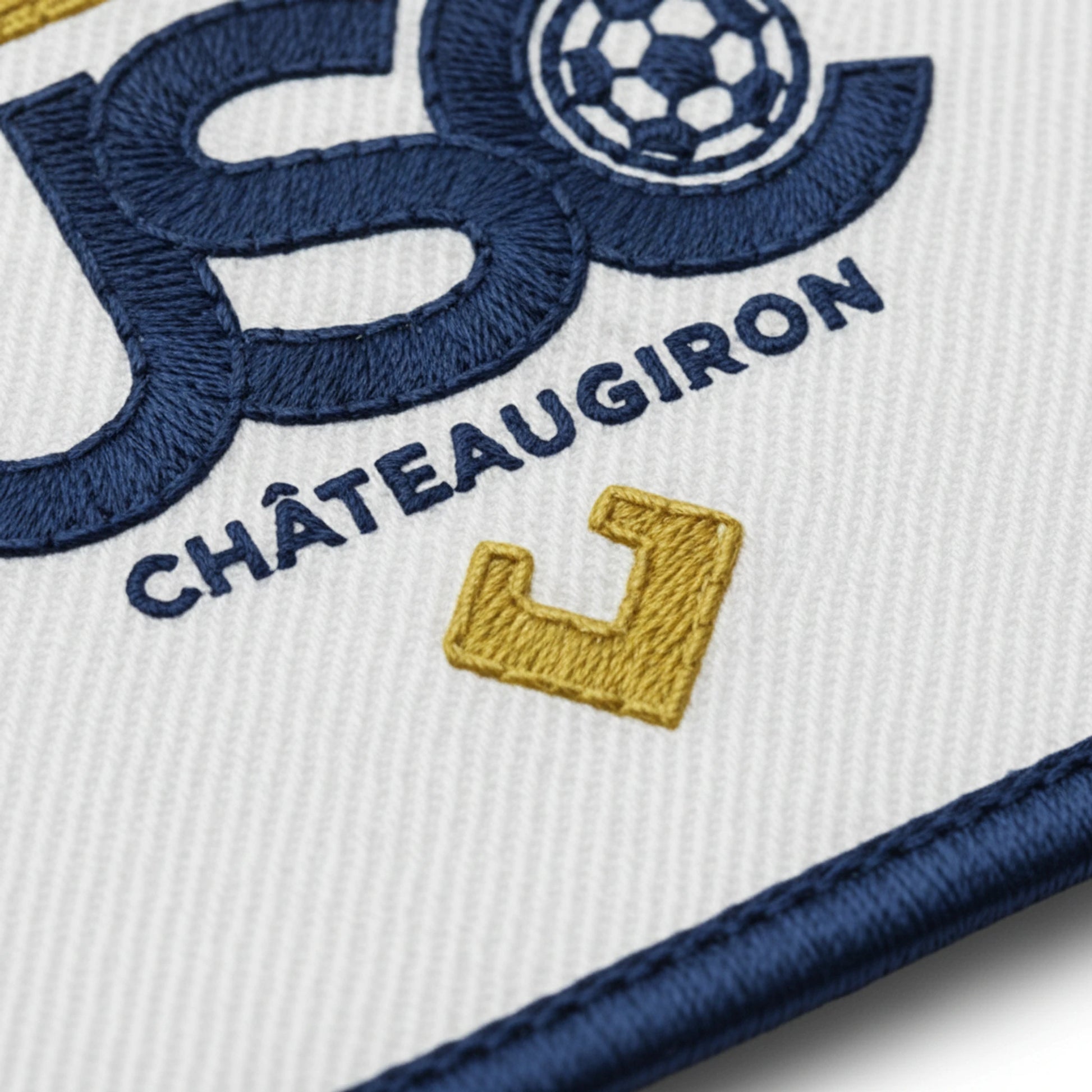 Collection patchs brodés Football