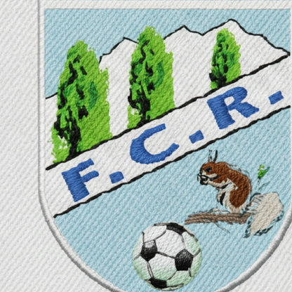 Détail broderie patch FC Le Russey