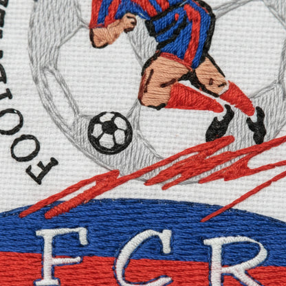 Collection patchs brodés Football