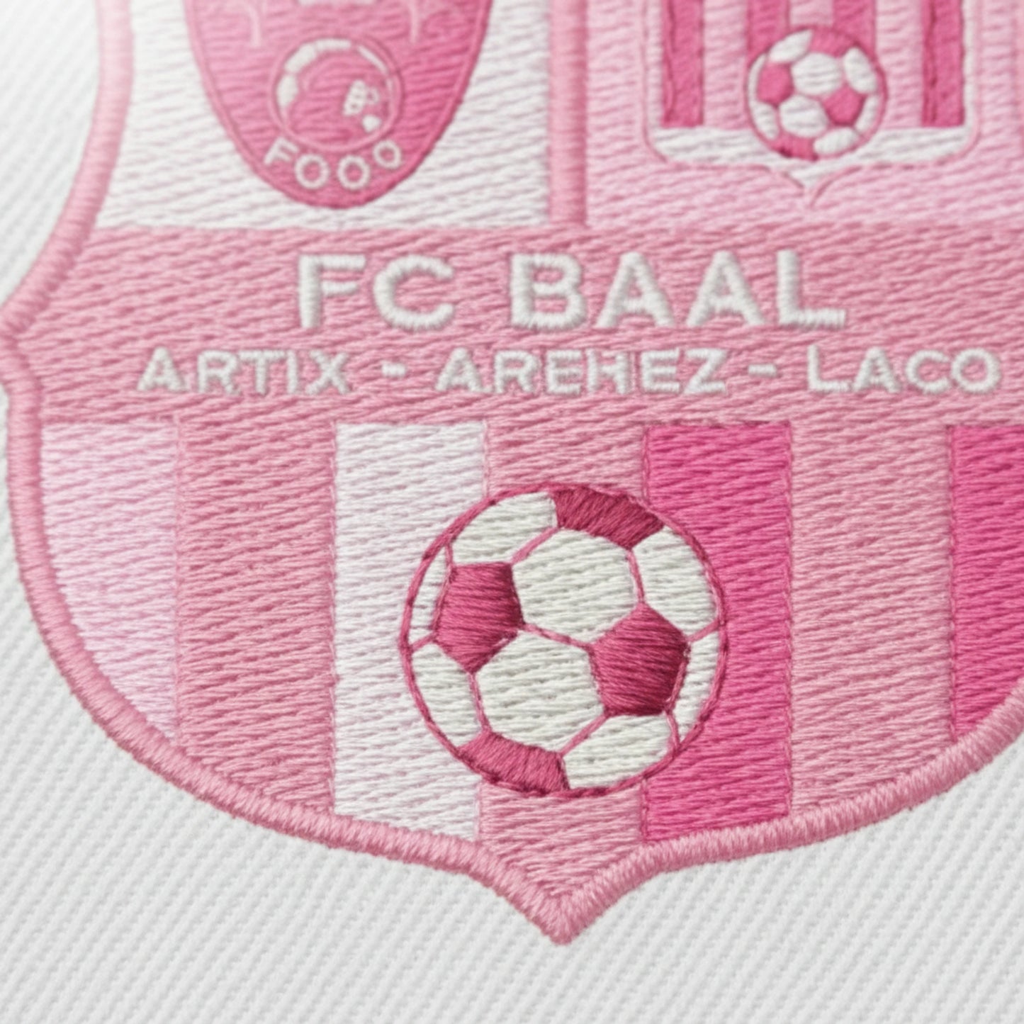 Collection patchs brodés Football