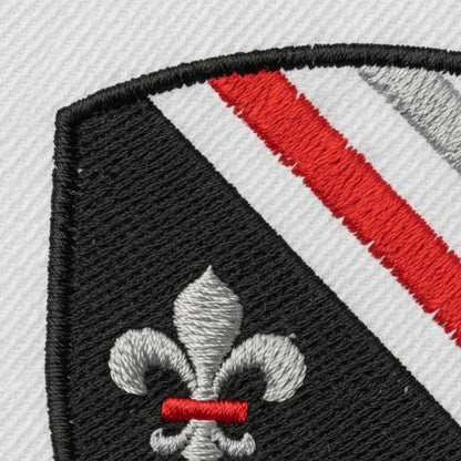 Détail broderie patch A.S. AVELINOISE