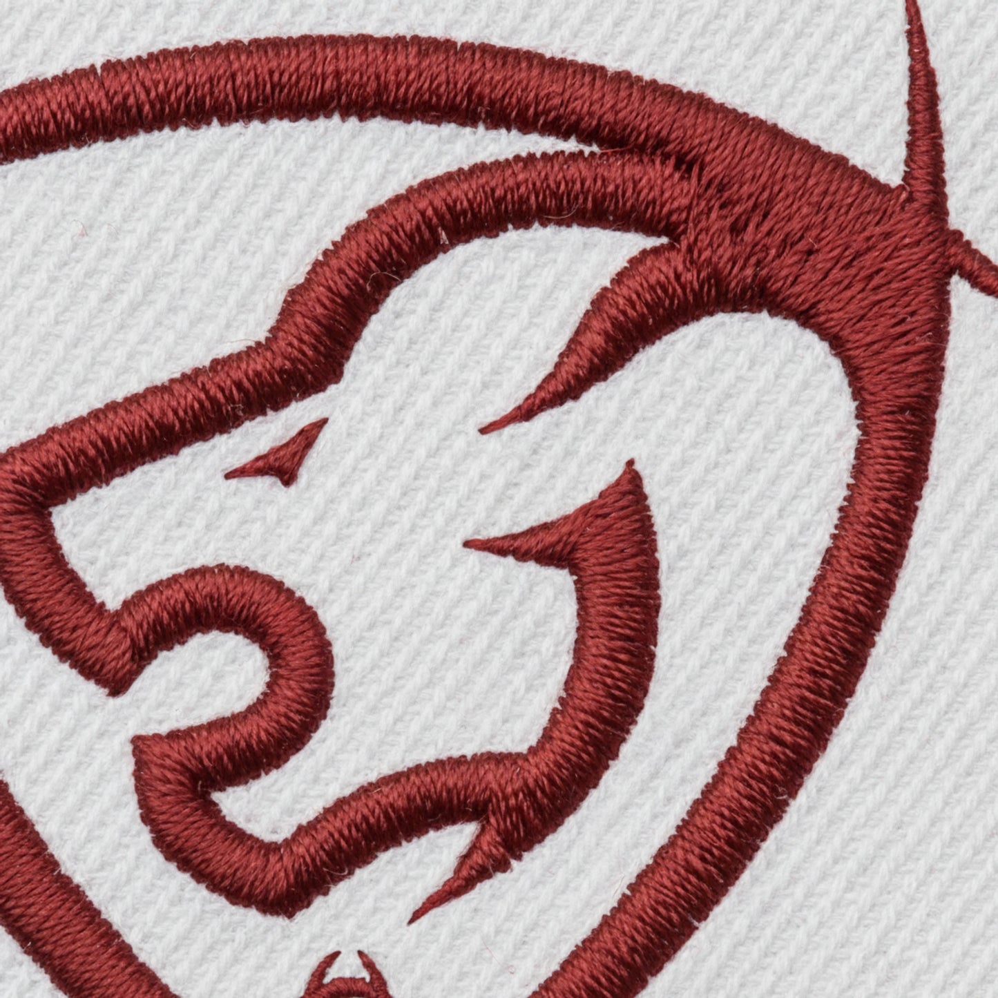 Détail broderie patch Stade Bordelais