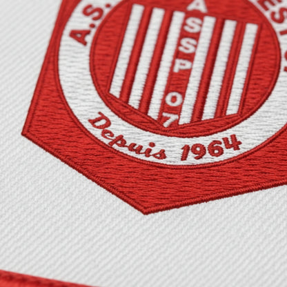 Détail broderie patch A.S. ST PRIEST 07