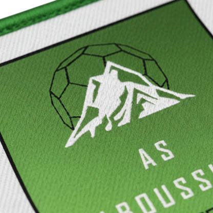 Détail broderie patch A.S. ALBOUSSIERE
