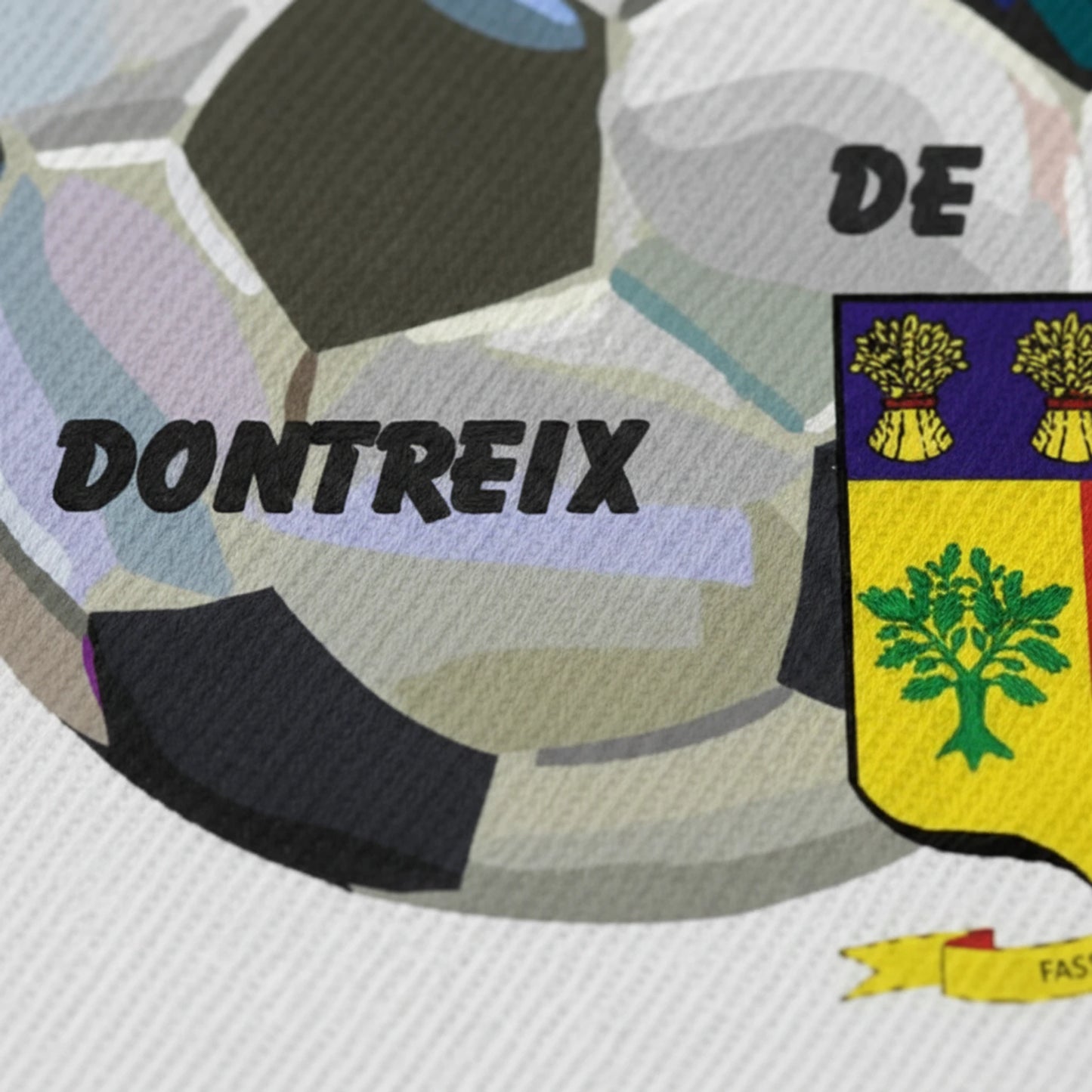 Collection patchs brodés Football