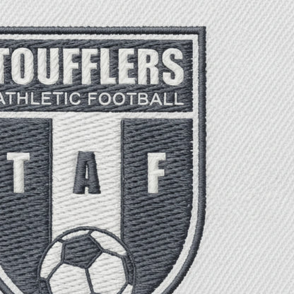 Détail broderie patch AF Toufflers