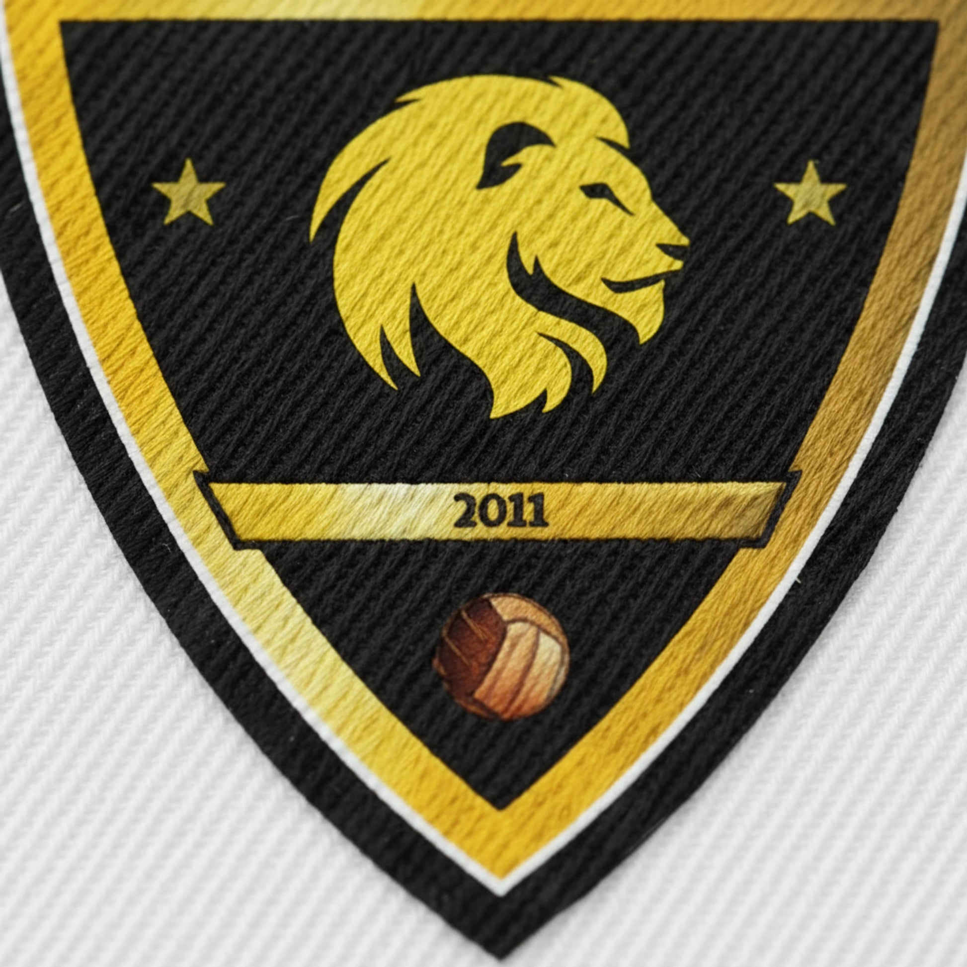 Détail broderie patch A. S. MUSSIPONTAINE