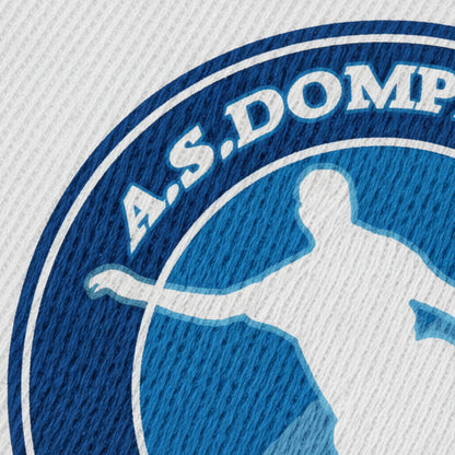 Détail broderie patch A.S. DOMPIERROISE
