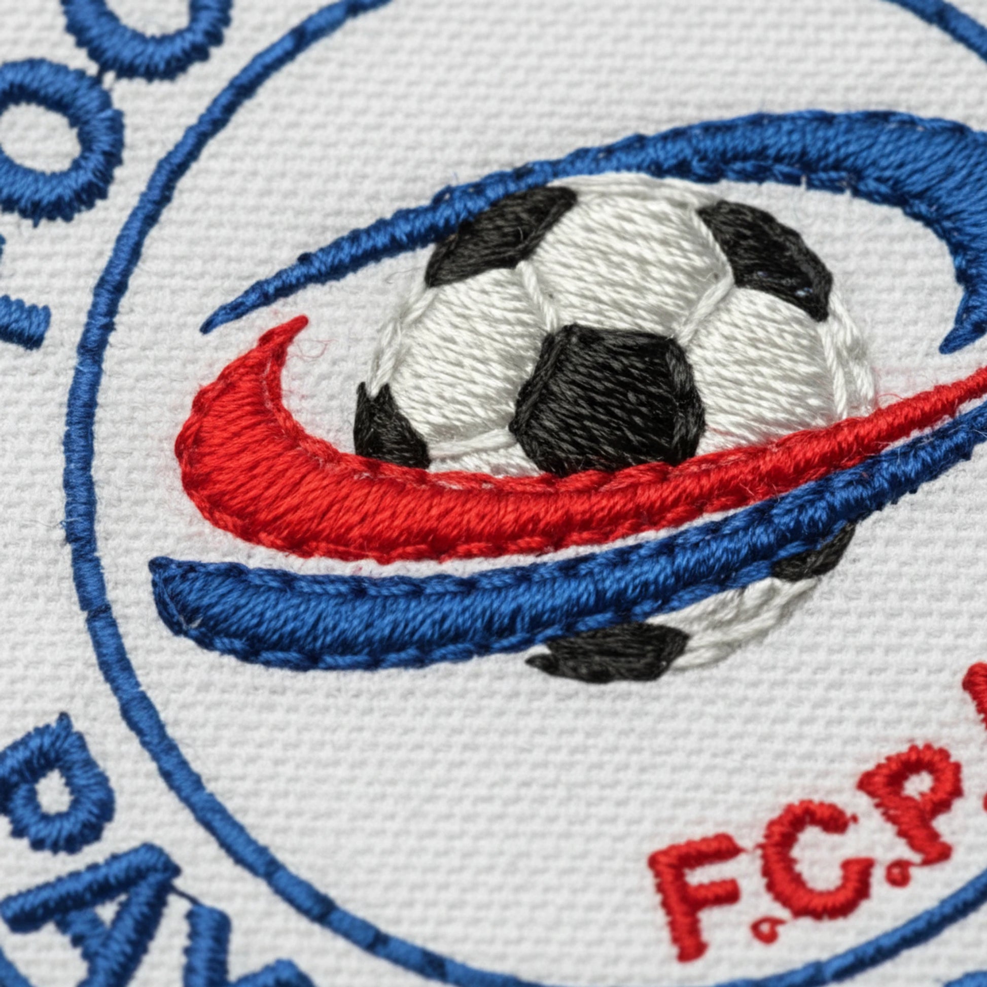 Collection patchs brodés Football