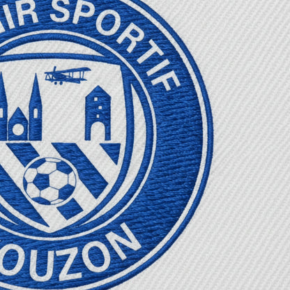 Détail broderie patch A.S. DE MOUZON