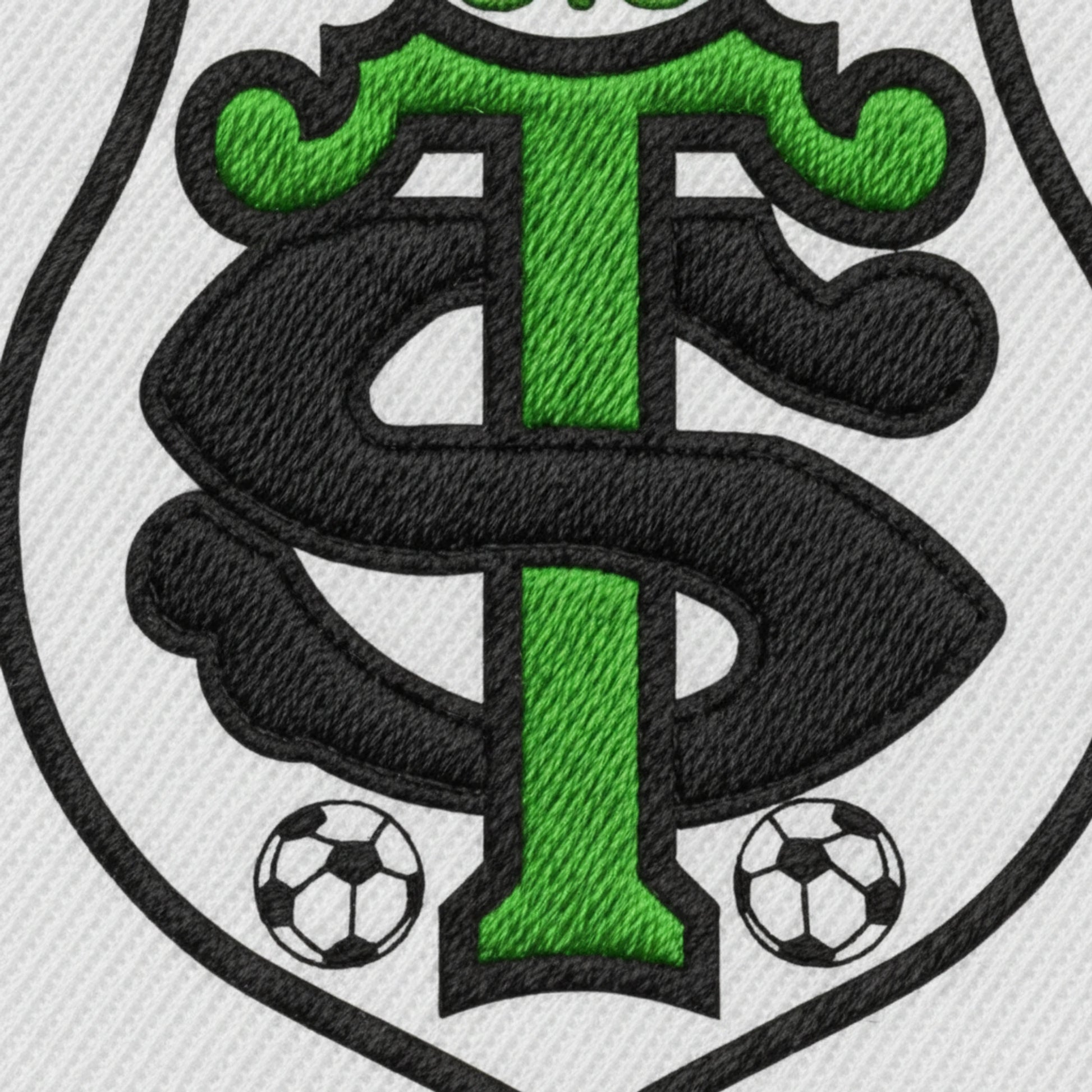 Détail broderie patch US Thors Sonnac