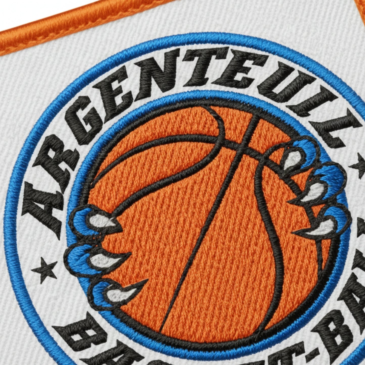Collection patchs brodés Basketball