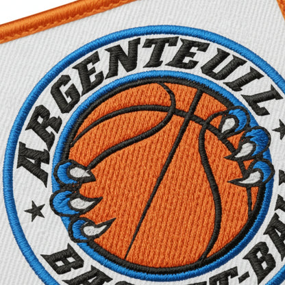 Collection patchs brodés Basketball