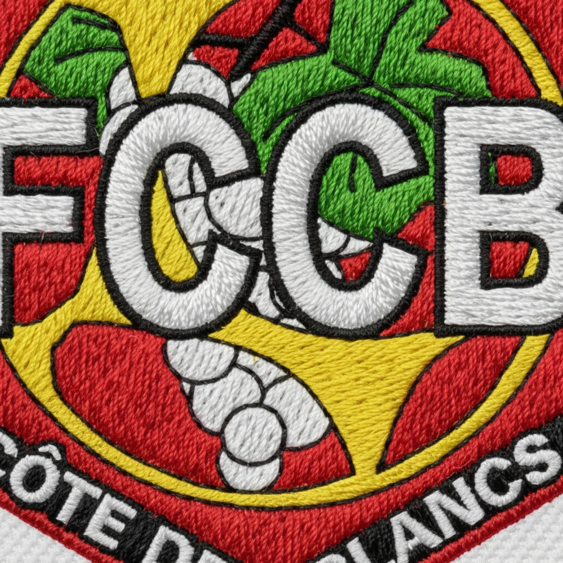 Collection patchs brodés Football