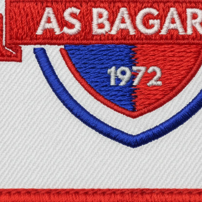 Détail broderie patch A.S. DE BAGARD