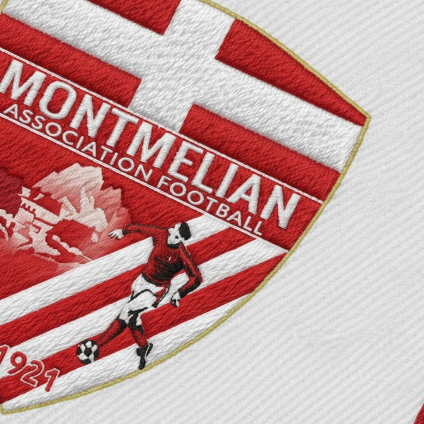 Détail broderie patch Montmelian A