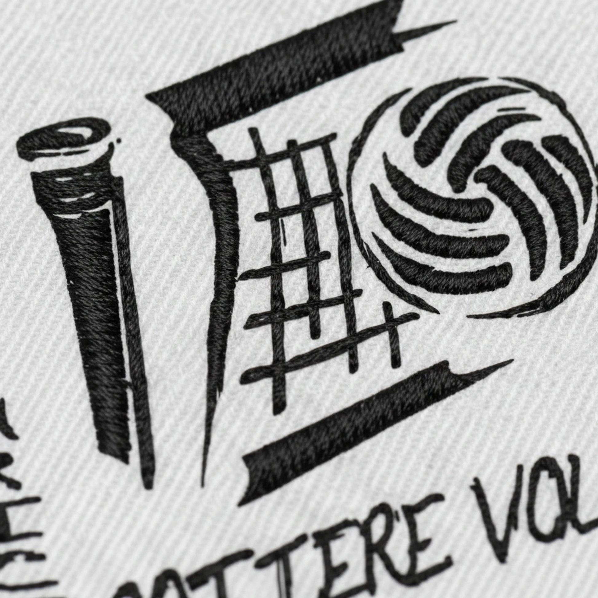 Collection patchs brodés Volley