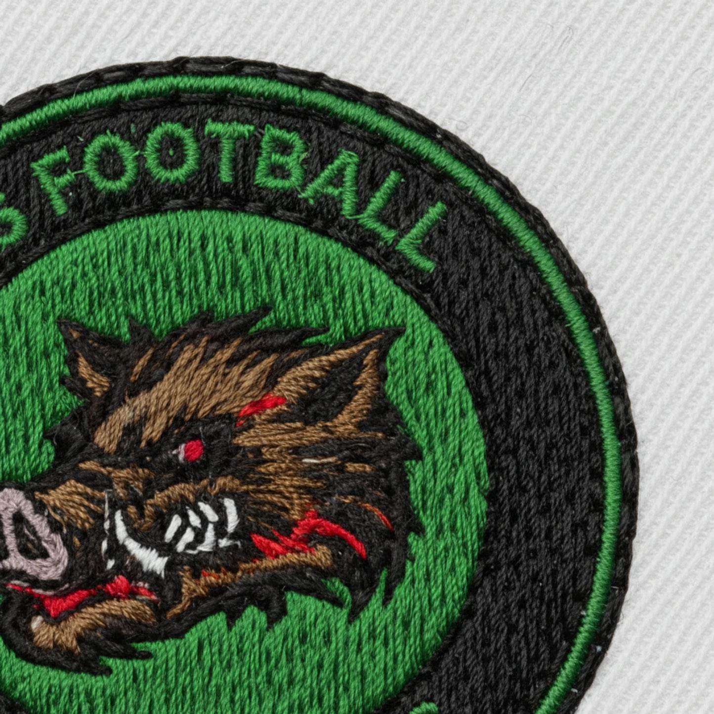 Collection patchs brodés Football