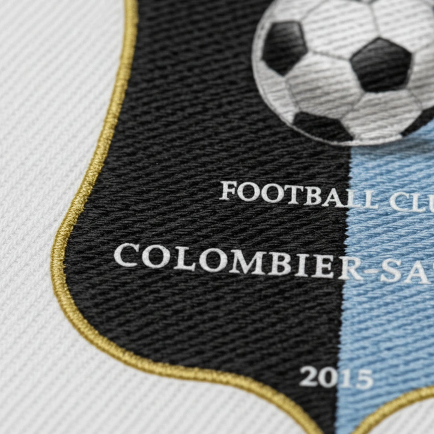 Collection patchs brodés Football
