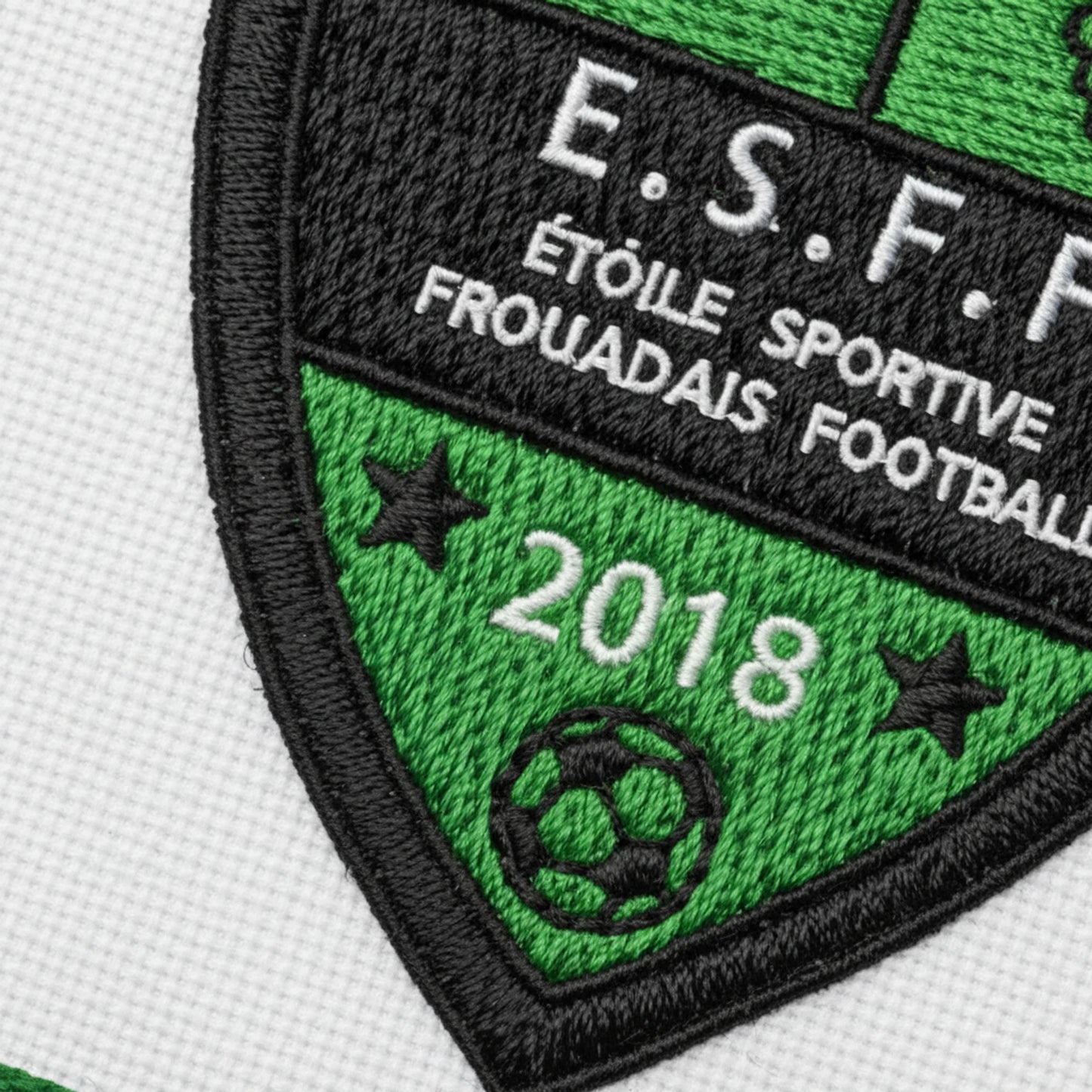 Collection patchs brodés Football