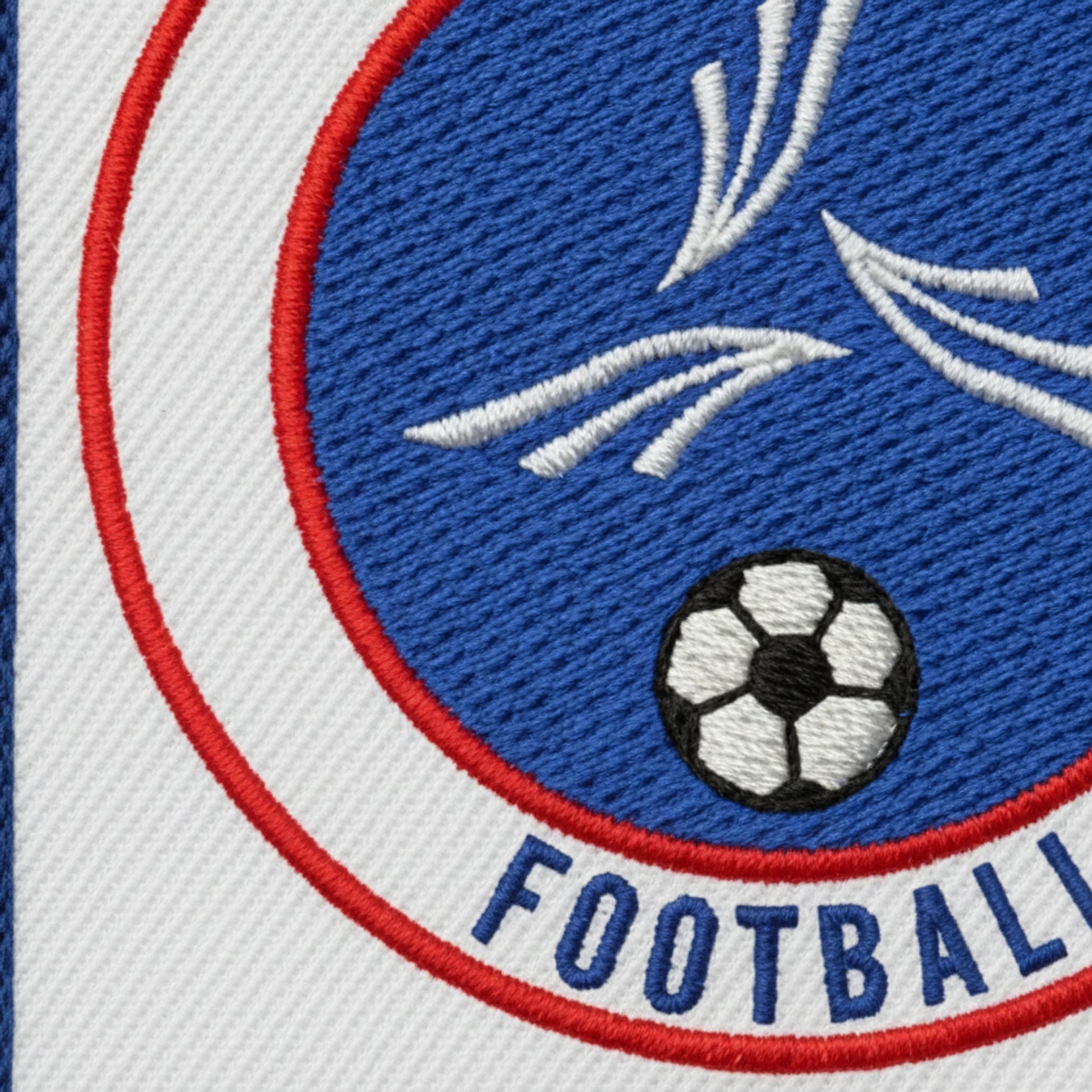Collection patchs brodés Football