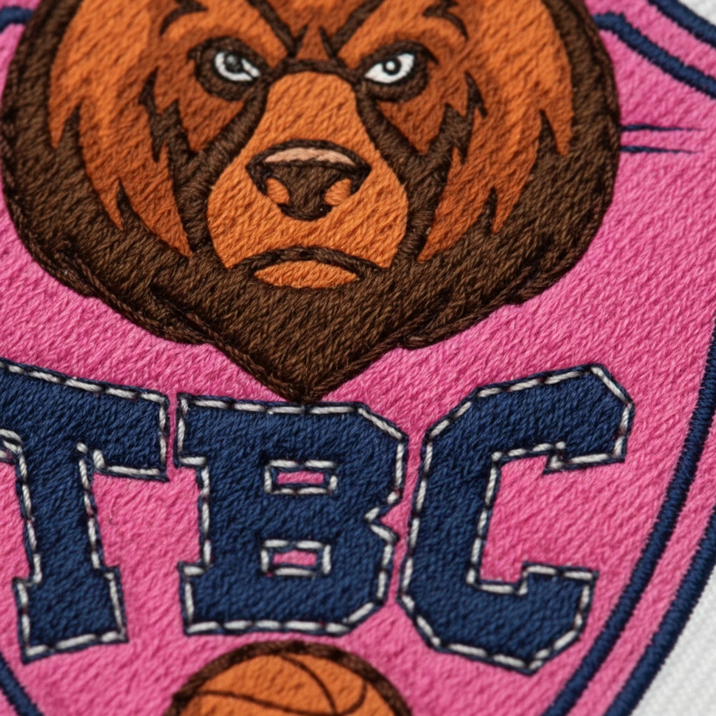 Collection patchs brodés Basketball