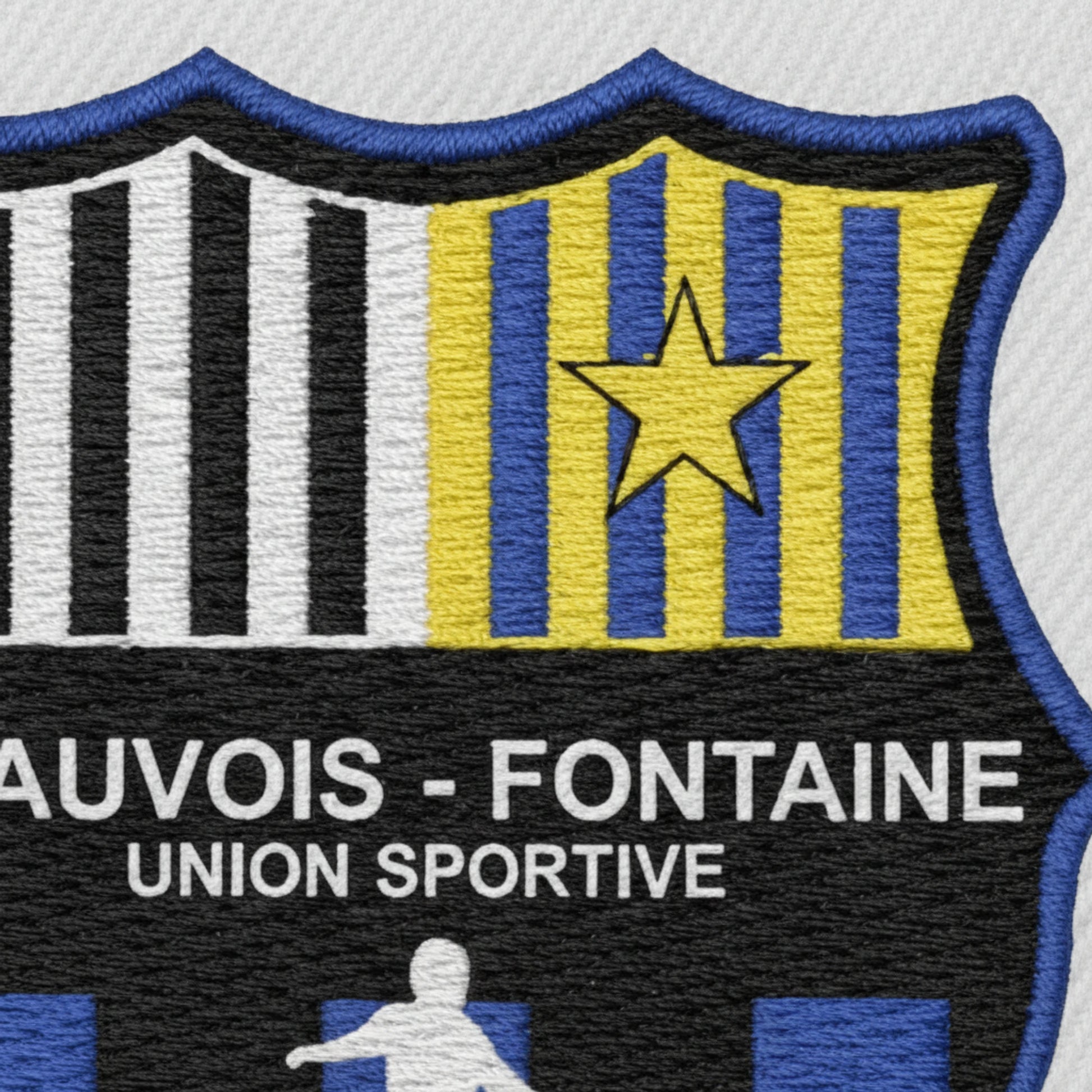 Collection patchs brodés Football