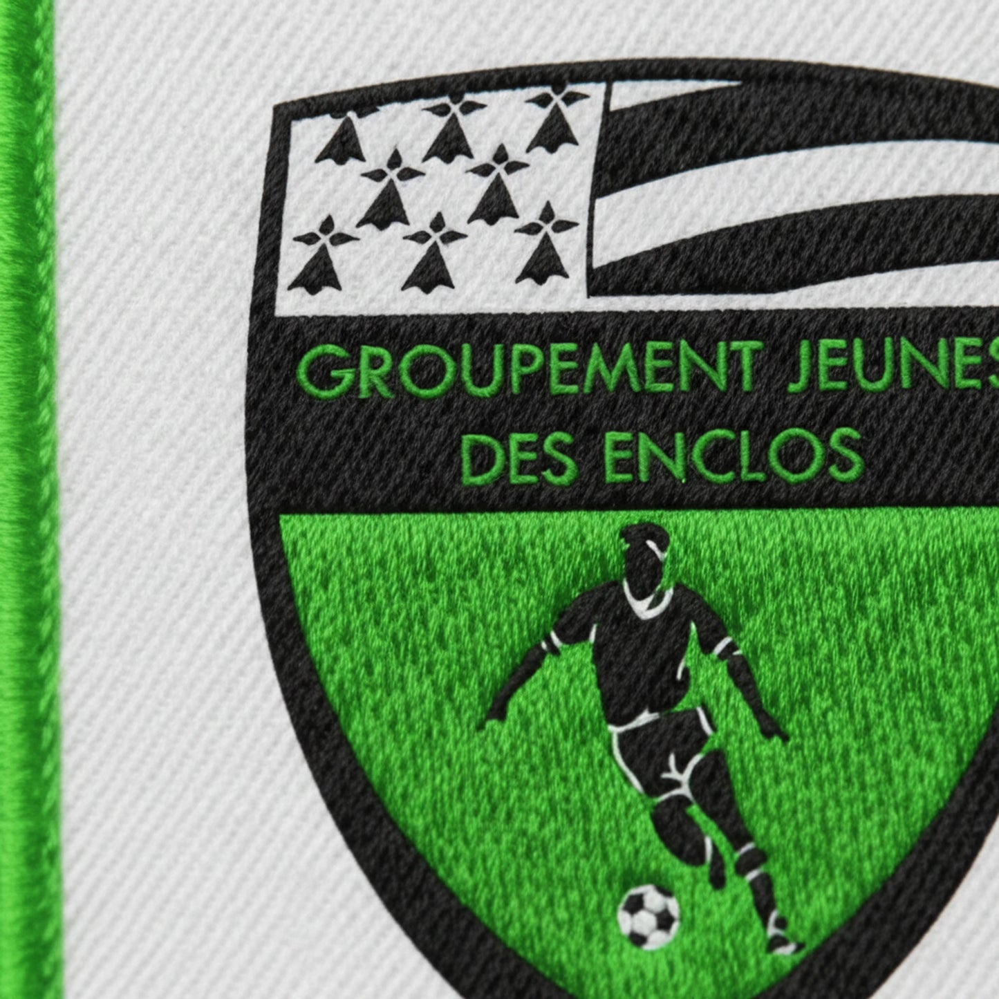 Collection patchs brodés Football