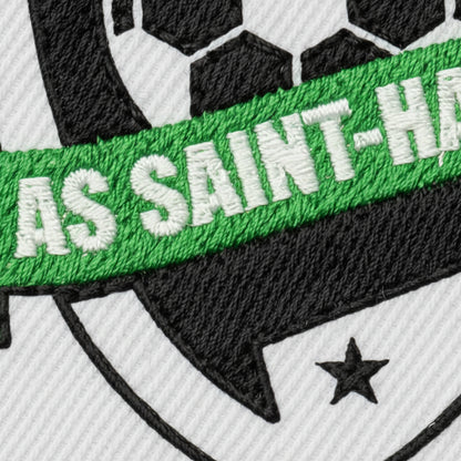 Détail broderie patch A.S. ST HAON