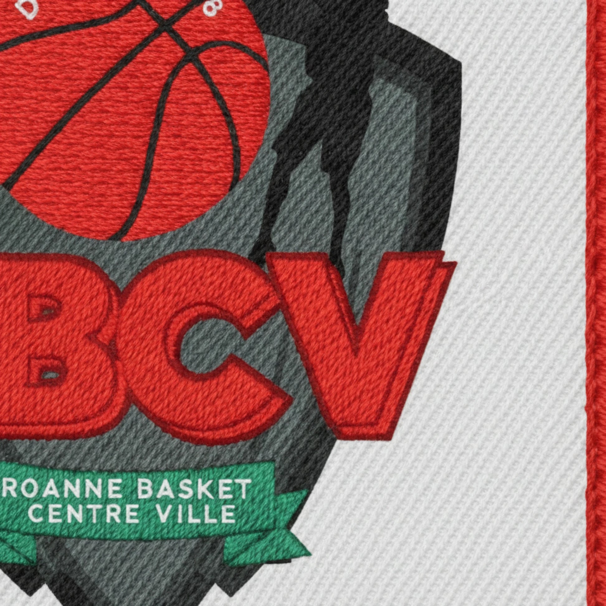 Collection patchs brodés Basketball