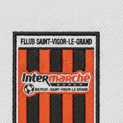 Détail broderie patch A.S. ST VIGOR LE GRAND