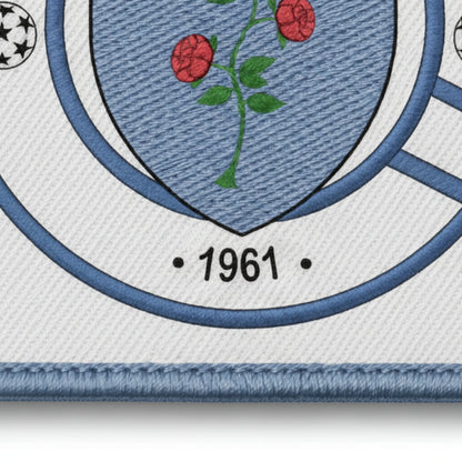 Détail broderie patch A.S. DE MOYRAZES