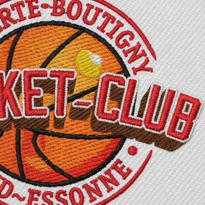 Détail broderie patch BC la Ferte Sud Essonne