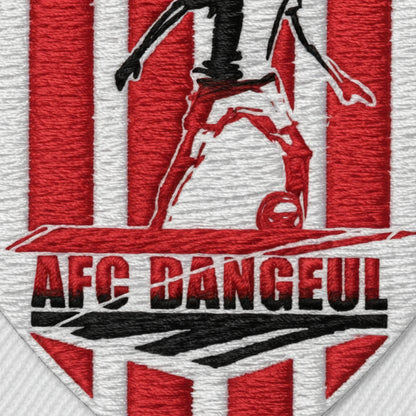 Détail broderie patch A.F.C. DANGEULOISE ESPOIRS