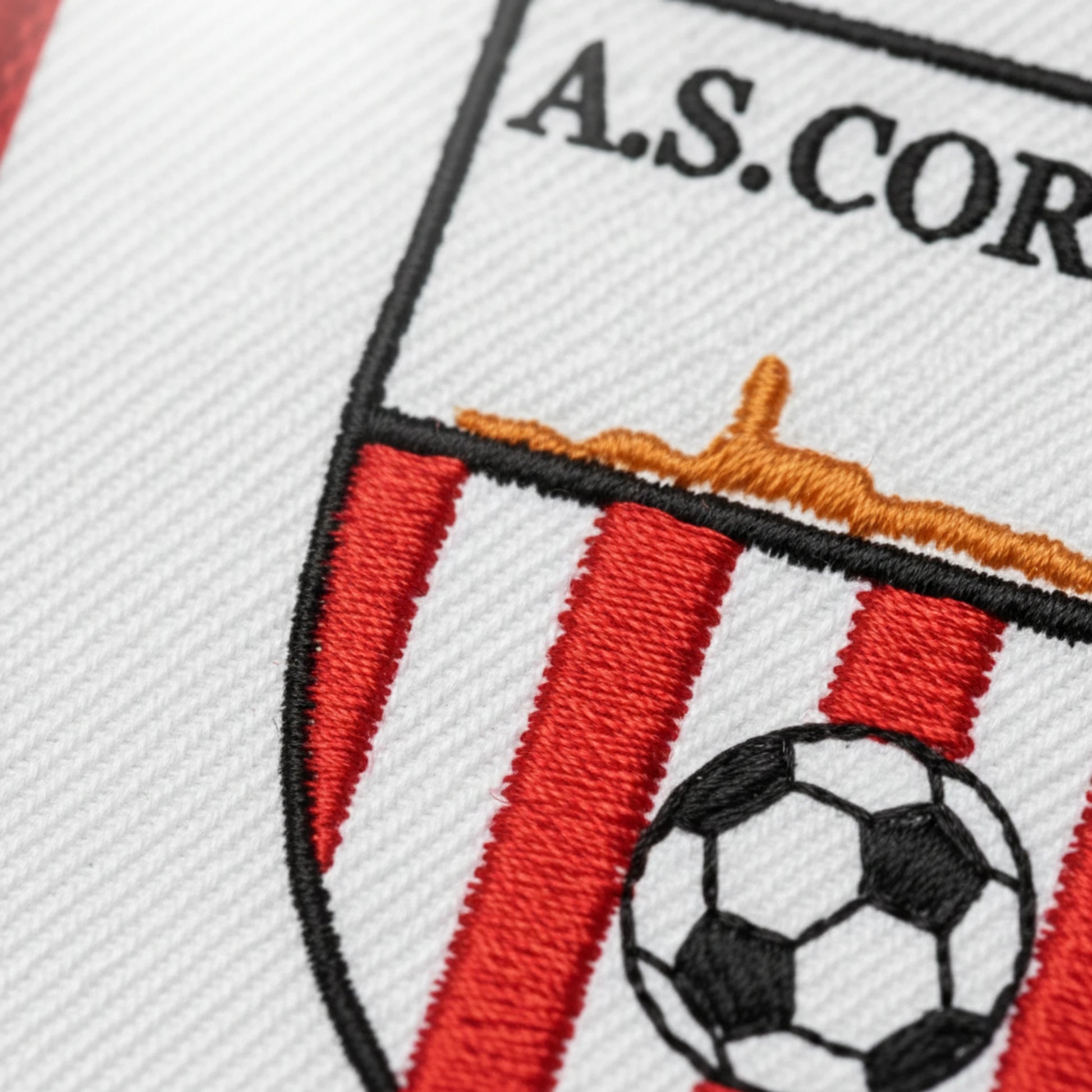 Détail broderie patch A.S. CORDELLE