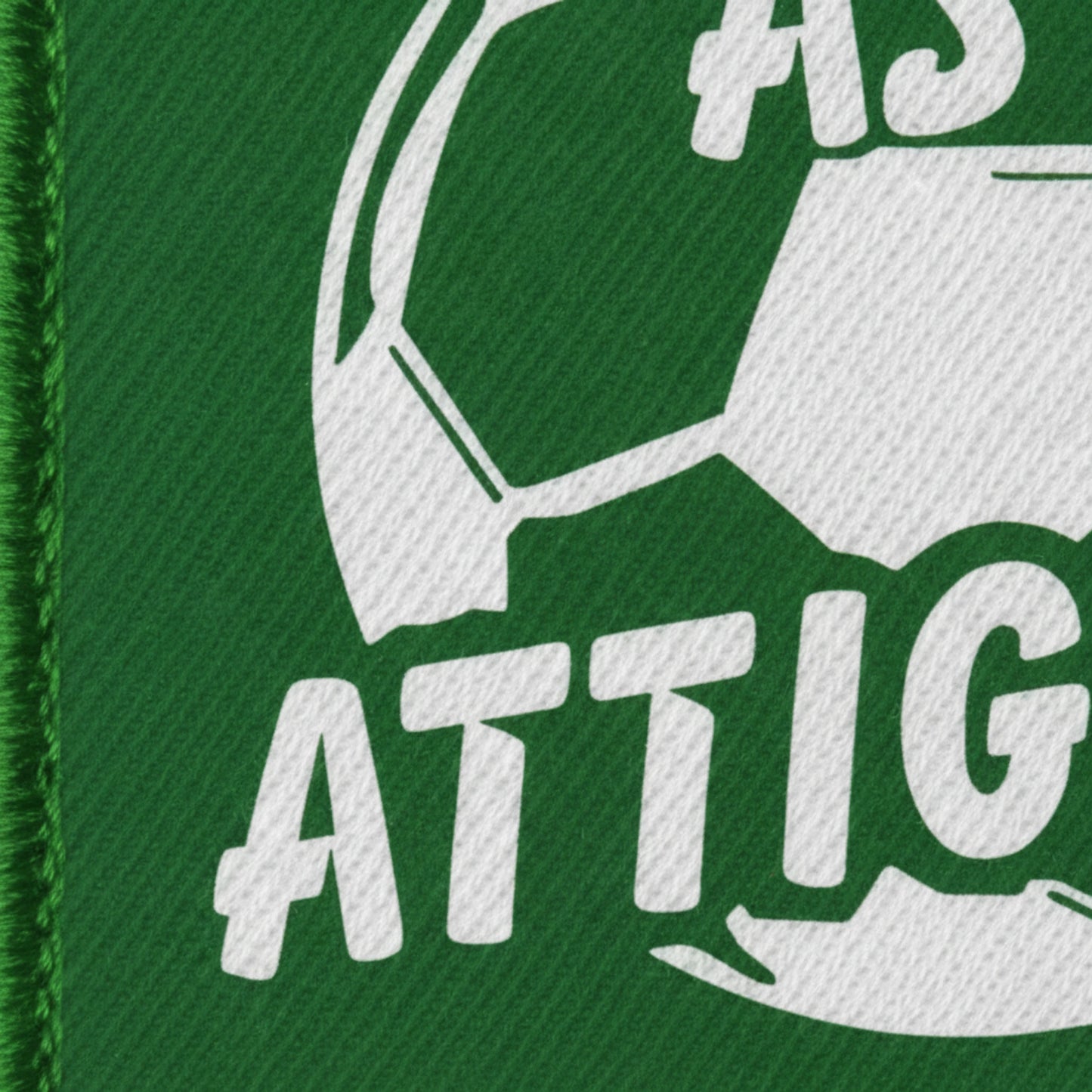 Détail broderie patch A.S. D'ATTIGNAT