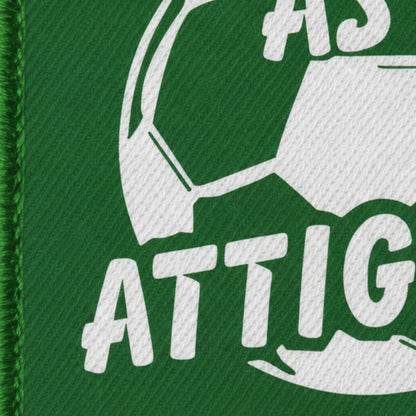 Détail broderie patch A.S. D'ATTIGNAT