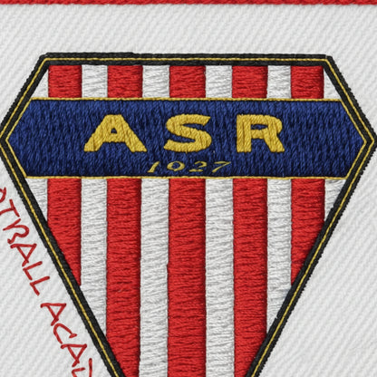 Détail broderie patch A.S. RHODANIENNE