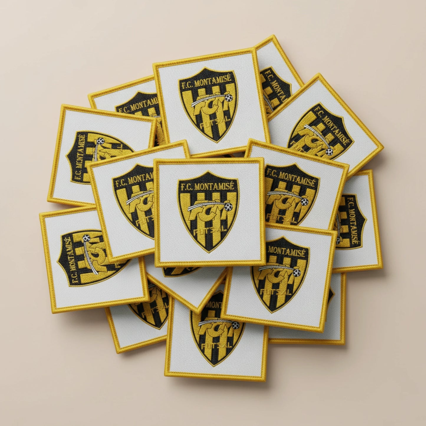 Dos velcro patch brodé PPATCH