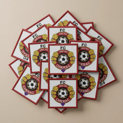 Dos velcro patch brodé PPATCH