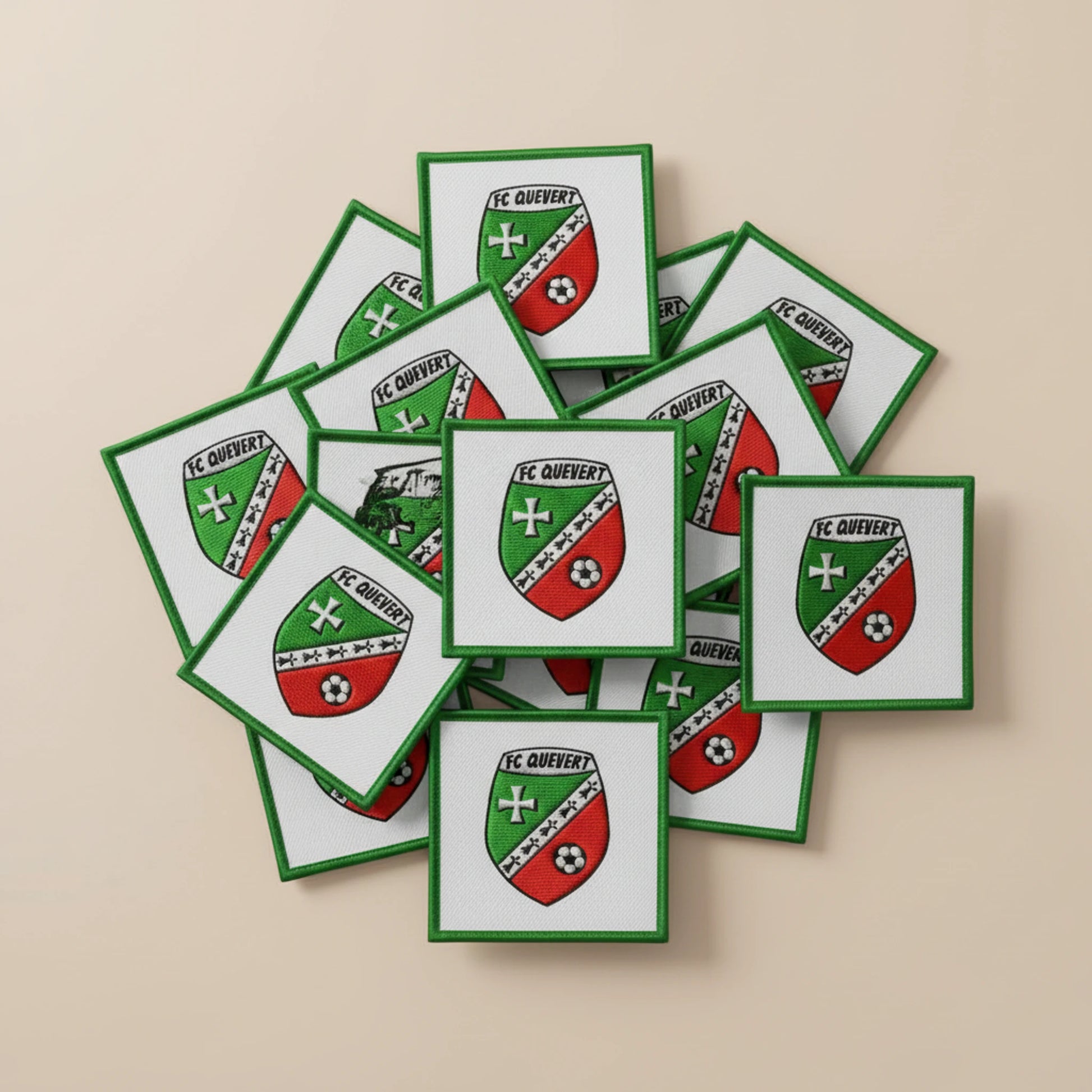 Dos velcro patch brodé PPATCH