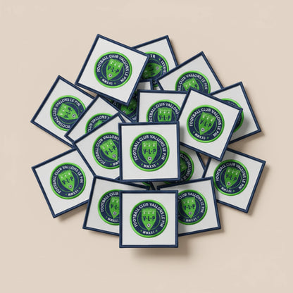 Dos velcro patch brodé PPATCH